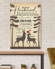 Hand In Hand DD011124DH Customize Name 24x36 Gallery Wrapped Canvas Prints aos-canvas-pgw-24x36-lifestyle-front-17