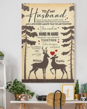 Hand In Hand DD011124DH Customize Name 24x36 Gallery Wrapped Canvas Prints aos-canvas-pgw-24x36-lifestyle-front-18