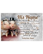 The Day I Met You DD010811MA Customize Name Horizontal Poster tile
