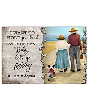 Baby Let's Go Fishing DD011503DH Customize Name Horizontal Poster tile