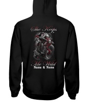She Keeps Me Wild DD011122MA02 Customize Name Hooded Sweatshirt back