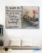 Hold Your Hand DD123101DH Customize Name 36x24 Gallery Wrapped Canvas Prints aos-canvas-pgw-36x24-lifestyle-front-21