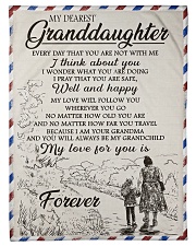 Grandma Granddaughter Forever 3 Blanket Fleece Blanket tile