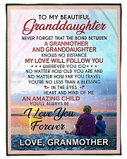 Grandma daughter beautiful GRANMOTHER Fleece Blanket tile