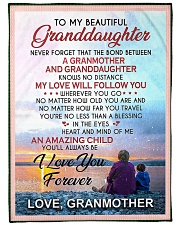 Grandma daughter beautiful GRANMOTHER Large Fleece Blanket - 60" x 80" front