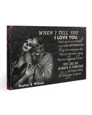 When I Tell You DD011910MA Customize Name 30x20 Gallery Wrapped Canvas Prints front