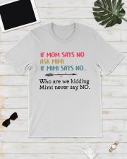 Children Grandmother Ask Mimi Classic T-Shirt lifestyle-mens-crewneck-front-17