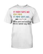 Children Grandmother Ask Mimi Premium Fit Mens Tee tile