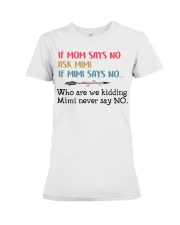 Children Grandmother Ask Mimi Premium Fit Ladies Tee tile