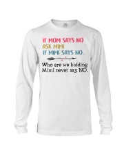 Children Grandmother Ask Mimi Long Sleeve Tee tile