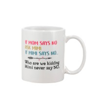 Children Grandmother Ask Mimi Mug tile