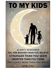 To my kids girl and boy 11x17 Poster front