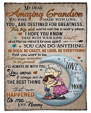 My dear amazing grandson Fleece Blanket tile