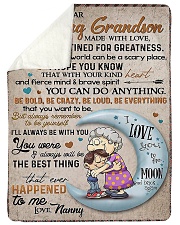 My dear amazing grandson Sherpa Fleece Blanket tile