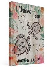 I Choose You DD010908DH Canvas Customize Name 16x24 Gallery Wrapped Canvas Prints front