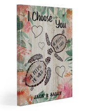 I Choose You DD010908DH Canvas Customize Name Gallery Wrapped Canvas Prints tile