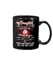 My daughter is my baby Mug tile