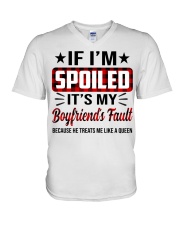 Boyfriend DD010726MA V-Neck T-Shirt tile