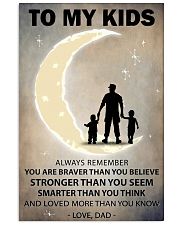 To my kids 2 boys-1 11x17 Poster front