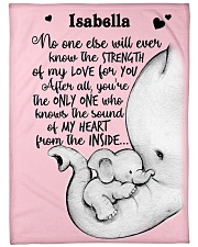 My Love My Heart DD010610DH Blanket Customize Name Large Fleece Blanket - 60" x 80" front