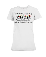Friends Christmas Premium Fit Ladies Tee tile