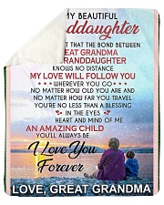 Grandma daughter beautiful GREAT GRANDMA Sherpa Fleece Blanket tile