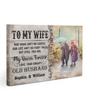 My Queen Forever DD010917DH Customize Name 30x20 Gallery Wrapped Canvas Prints front