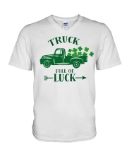 Happy St Patricks Day DD012607MA V-Neck T-Shirt tile