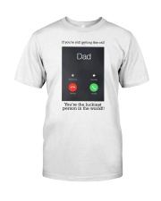 The Luckiest call Dad2 Classic T-Shirt tile