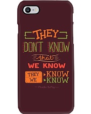 New Collection - They don't know that we know Phone Case i-phone-7-case