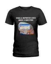 When a reporter Ladies T-Shirt tile