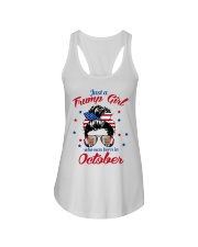 Just a Trump Girl October Ladies Flowy Tank tile