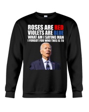 Red Blue Crewneck Sweatshirt tile
