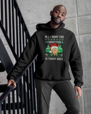 Trump back Hooded Sweatshirt apparel-hooded-sweatshirt-lifestyle-front-10