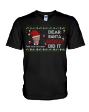 Dear Santa V-Neck T-Shirt tile