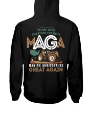 Make agriculture great agian Hooded Sweatshirt back