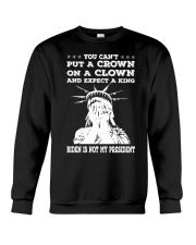 Biden Is Not My President Shirt - dtaa Crewneck Sweatshirt tile
