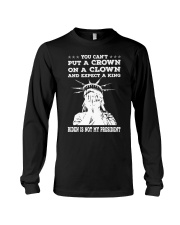 Biden Is Not My President Shirt - dtaa Long Sleeve Tee tile