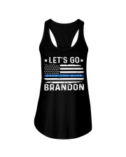 BLUE Ladies Flowy Tank tile