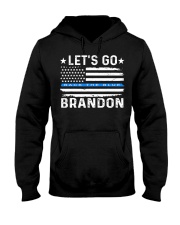 BLUE Hooded Sweatshirt front