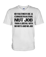 NUT JOB V-Neck T-Shirt tile