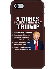 5 things you should know Trump Phone Case tile