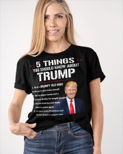 5 things you should know Trump Classic T-Shirt apparel-classic-tshirt-lifestyle-front-100