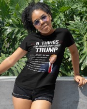 5 things you should know Trump Classic T-Shirt apparel-classic-tshirt-lifestyle-front-232
