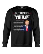 5 things you should know Trump Crewneck Sweatshirt tile