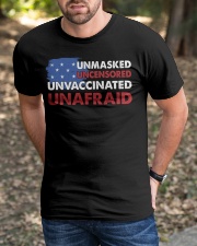 UNVACCINATED UNAFRAID Classic T-Shirt apparel-classic-tshirt-lifestyle-front-52