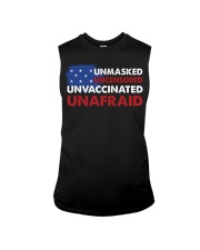 UNVACCINATED UNAFRAID Sleeveless Tee tile