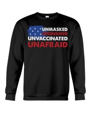 UNVACCINATED UNAFRAID Crewneck Sweatshirt tile