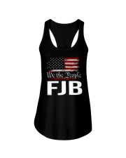we the people fjb Ladies Flowy Tank tile