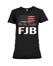 we the people fjb Premium Fit Ladies Tee tile